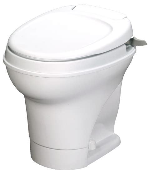 Aqua magic v toilet with easy to clean surface